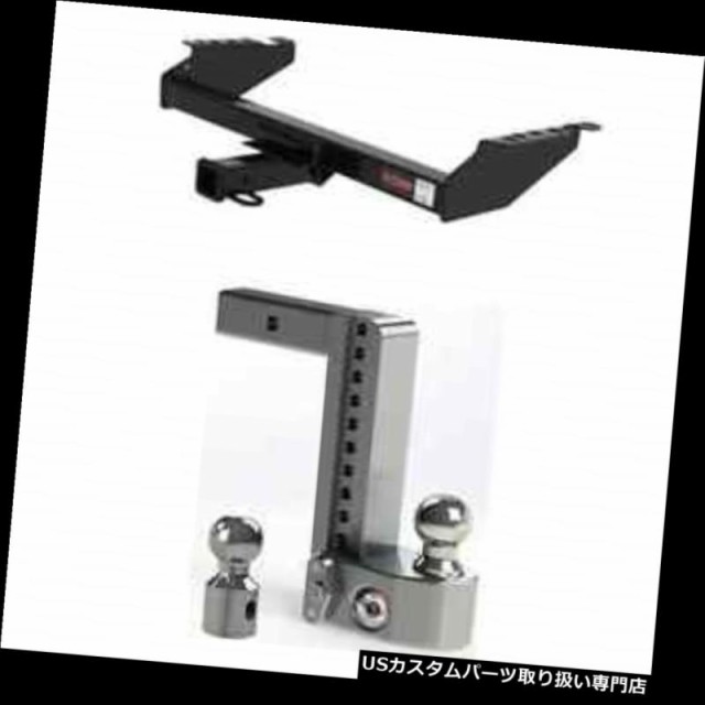 ヒッチメンバー Curt Class 3 Trailer Hitch w /安全に調整可能な10インチRam 2500用ボール