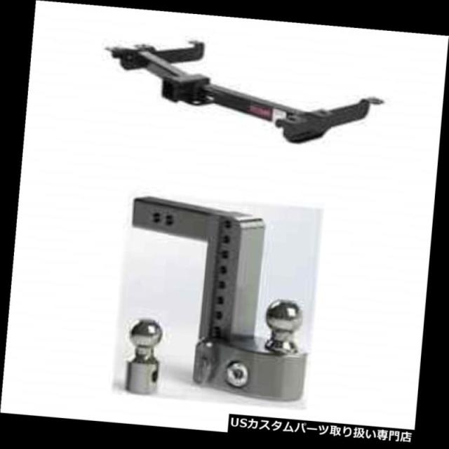 ヒッチメンバー Curt Class 3トレーラーヒッチW / C / K 1500用安全調整可能8 "ボールマウント  Cu