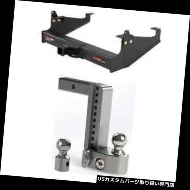 ヒッチメンバー カートクラス5 XDトレーラーヒッチw / F450 SD用安全調整可能10インチボールマウント  Curt の通販は 186,120円