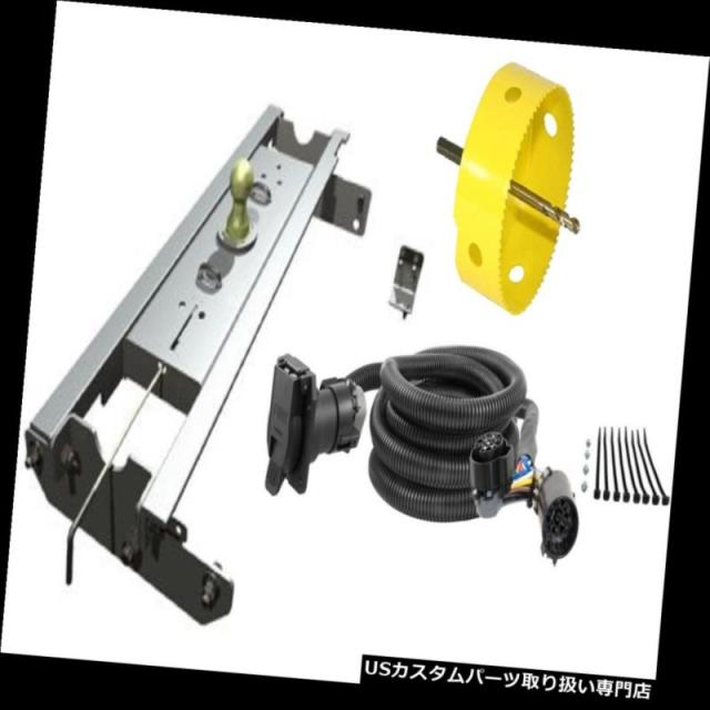 ヒッチメンバー B＆amp; W 2-5 / 16 "グースネックヒッチw /ホールソー＆カート用キットW-Ford F-25の通販は