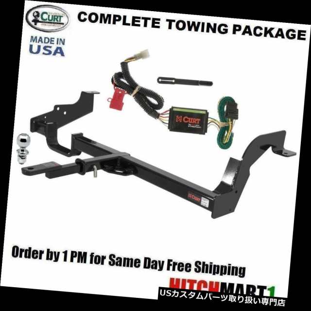 ヒッチメンバー フィット2000-2004スバルアウトバックワゴンクラス2 CURT TRAILER HITCH PACKAG