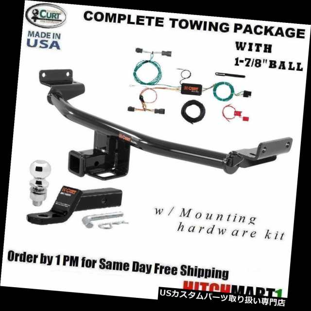ヒッチメンバー FITS 2016 HYUNDAI TUCSON限定クラス3カートトレーラーヒッチパッケージw 1 7/8