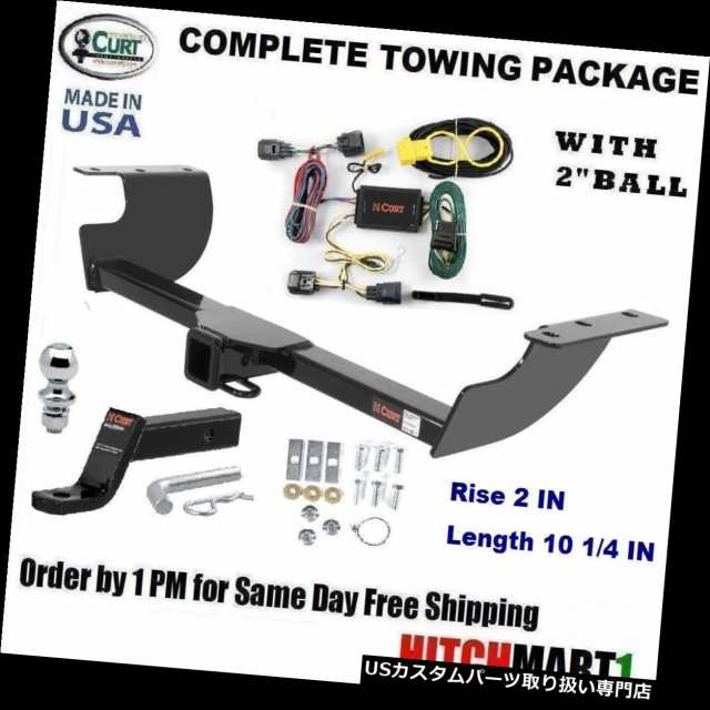 ヒッチメンバー FITS 2005-2008 DODGEマグネットクラス3 CURT TRAILER HITCH PACKAG