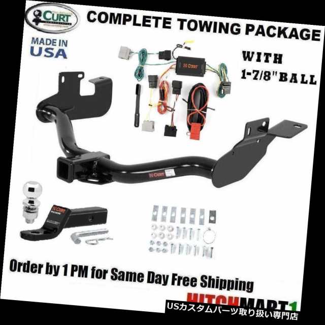 ヒッチメンバー FITS 2005-2007フォードエスケープクラス3 CURT TRAILER HITCH PACKAGE