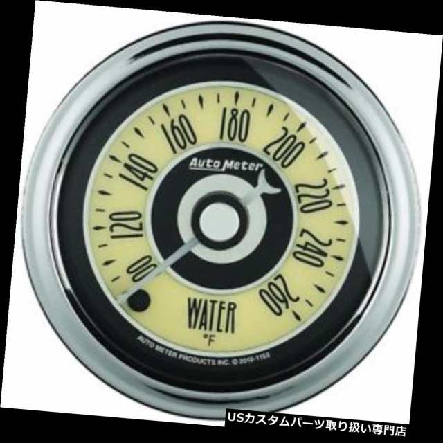 タコメーター オートメーター1154クルーザーADステッパーモーター水温計  Auto Meter 1154 Cruiser の通販は