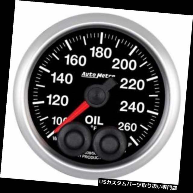 タコメーター オートメーター5638エリートデジタルステッパーモーター油温計 Auto Meter 5638 Elite D