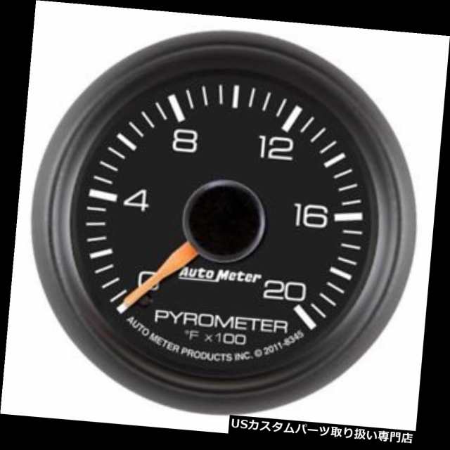 タコメーター 自動メーター8345 GM工場一致デジタルステッピングモーター高温計 Auto Meter 8345 GM F