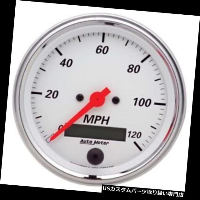 売り尽 USタコメーター オートメーター1380北極白空芯スピードメーター 