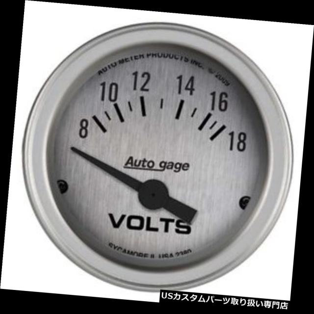タコメーター オートメーター2380オートゲージ空芯電圧計ゲージ、パネル付き、2-1 / 16インチ。  Auto Meterの通販は