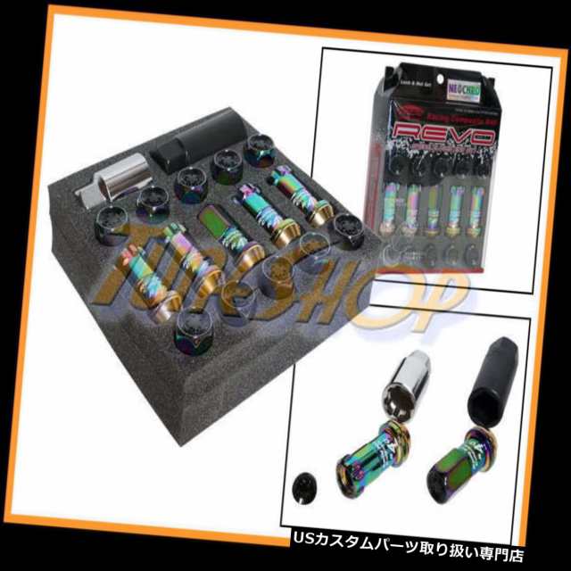 ナット KICS R40 REVO NEO-CRロックラッグナッツ12x1.5 1.5フローティングACORNホイールリムクロの通販は
