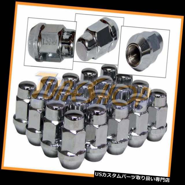 ナット 20 BULGE ACORNホイールリムラグナット12X1.5 M12 12 1.5クローズドエンドクローム19 HEの通販は