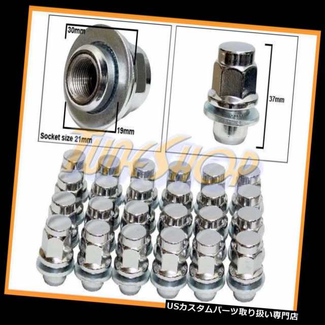 ナット 24三菱OEMのOEの在庫の工場車輪の縁MAGのラグナットの12X1.5 1.5クロム  24 MITSUBISHI の通販は