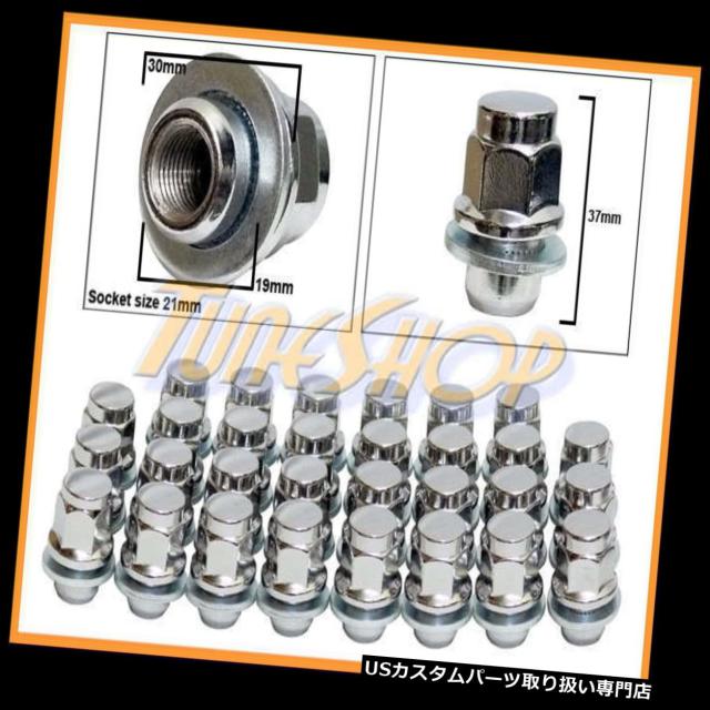 ナット 30トヨタOEM OEストックファクトリーホイールリムマグラグナット12X1.5 1.5 21ヘックスクローム  30の通販は
