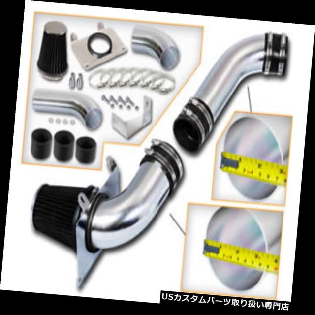 エアインテーク インナーダクト 3.5 "ブラックコールドエアインテークインダクションキット+ 89-93マスタング5.0L の通販は