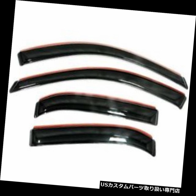 ベントバイザー、ドアバイザー、レインガード 2016-2018トヨタタコマ 