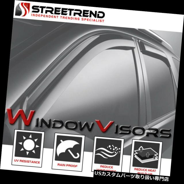 ベントバイザー、ドアバイザー、レインガード 2004-2008 Acura TLのための日曜日/雨/風防の出口の陰のディフレクの通販は 34,320円