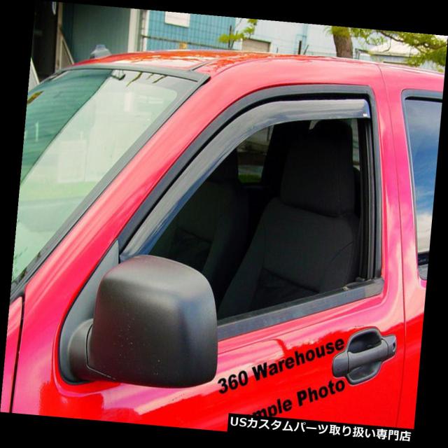 ベントバイザー、ドアバイザー、レインガード GMC Sierra Regular Cab 1999  -  2007 Inチャの通販は