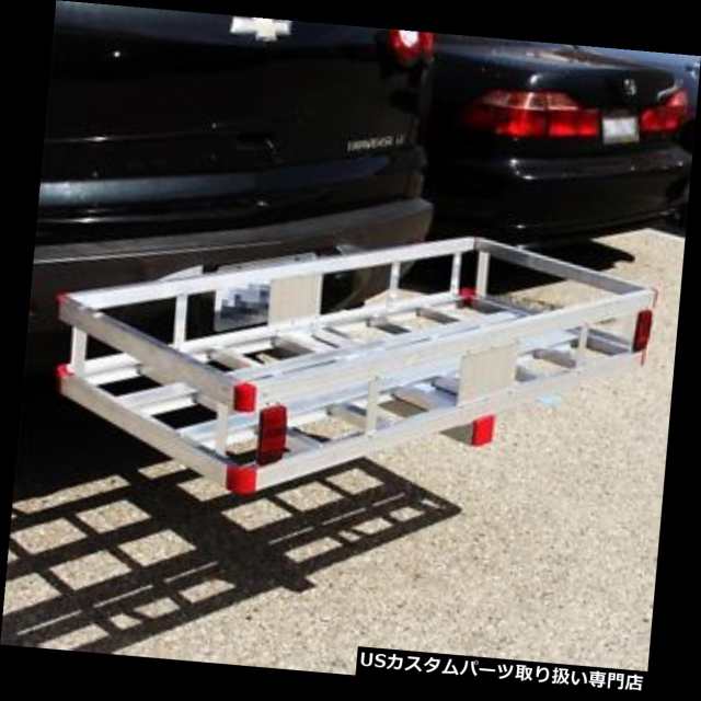 カーゴ、ルーフ キャリア アルミニウム貨物キャリアの荷物の棚のバンパー2 "受信機のヒッチの球の台紙RVのトラック Alumの通販は