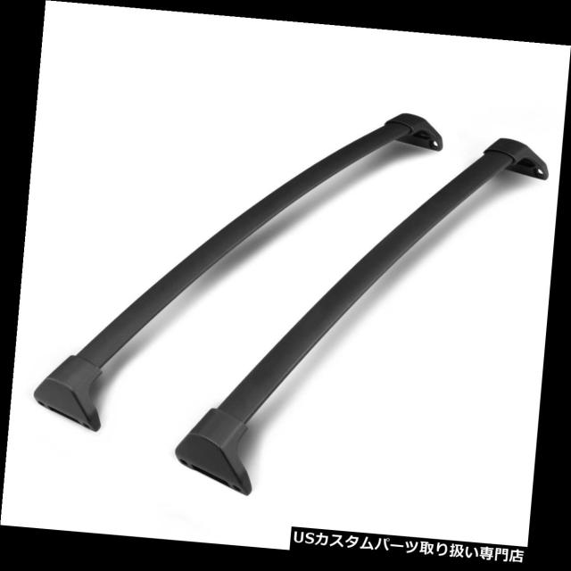 カーゴ、ルーフ キャリア フィット14-18アキュラMDX OEスタイルアルミルーフラックレールクロスバー荷物キャリア  Fiの通販は 80,520円