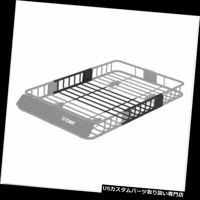 カーゴ、ルーフ キャリア カートルーフラックエクステンション貨物マウントキャリアマウントバスケット荷物機器 Curt Roo