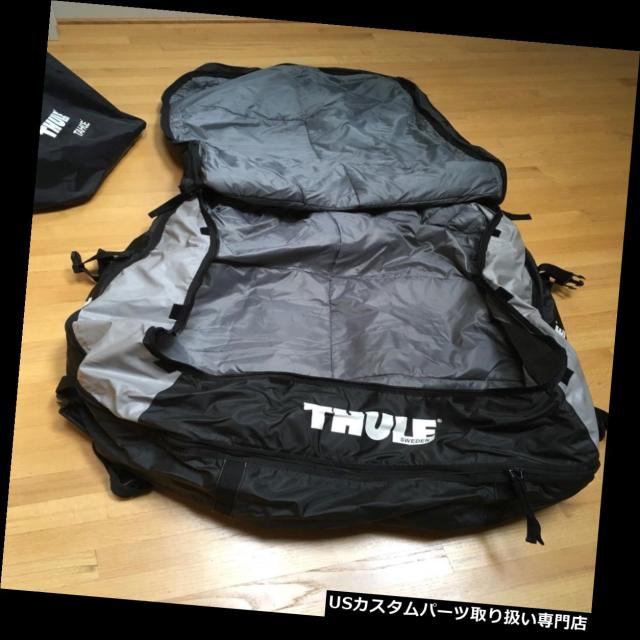 カーゴ、ルーフ キャリア 大Thule Tahoeルーフバッグ＃867ソフトサイドカーゴカバーキャリアラック拡張可能  Lar