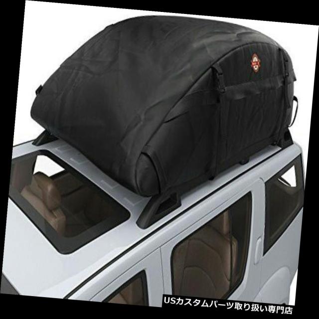 カーゴ、ルーフ キャリア カーバンルーフトップカーゴラックキャリアソフト防水荷物トラベル探検 Car Van Roof To