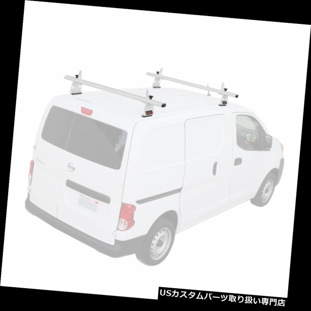 カーゴ、ルーフ キャリア アルミ2バー60インチヴァンルーフトップラダーラック貨物運搬船（フィット：日産NV200） Aluの通販はau PAY  マーケット - USパーツ取り扱い専門 USDM | au PAY マーケット－通販サイト