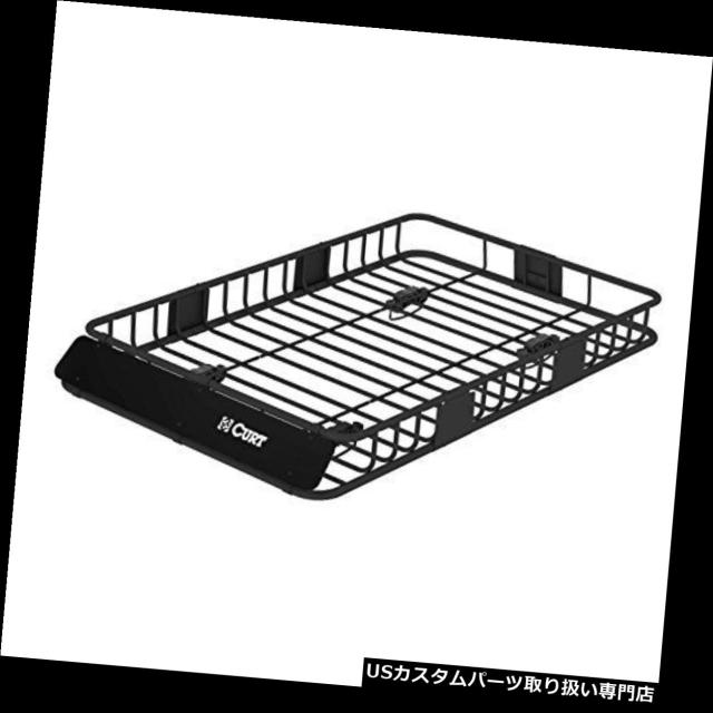 カーゴ、ルーフ キャリア ユニバーサル貨物キャリアラック拡張SUVルーフトップバスケットラゲッジホルダーブラック Unive