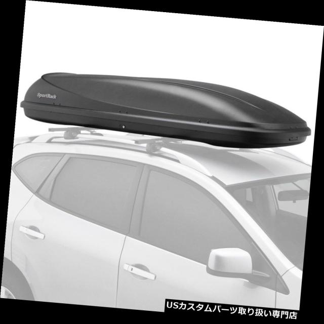 カーゴ、ルーフ キャリア 車のSUVルーフマウントカーゴボックスロードトリップ荷物キャリア収納ラック16 Cu Ft  Carの通販は