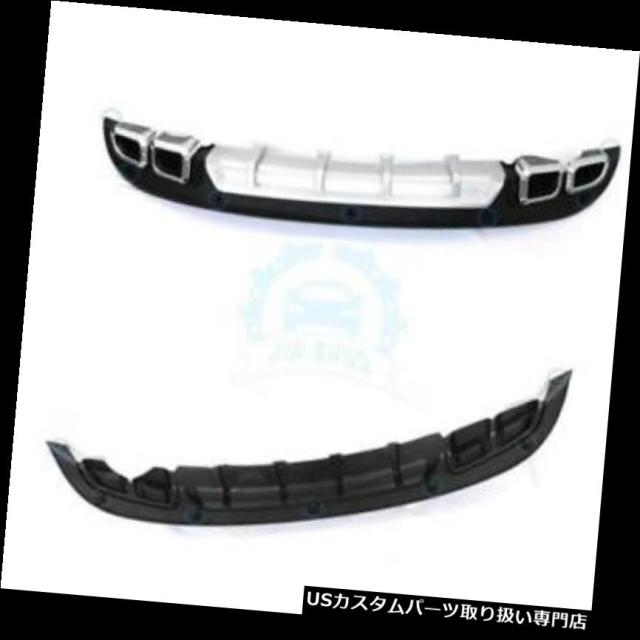 リアバンパー プロテクター シボレークルーズ2017リアバンパースキッドプロテクターガードプレート1ピース用フィット Fit 外装