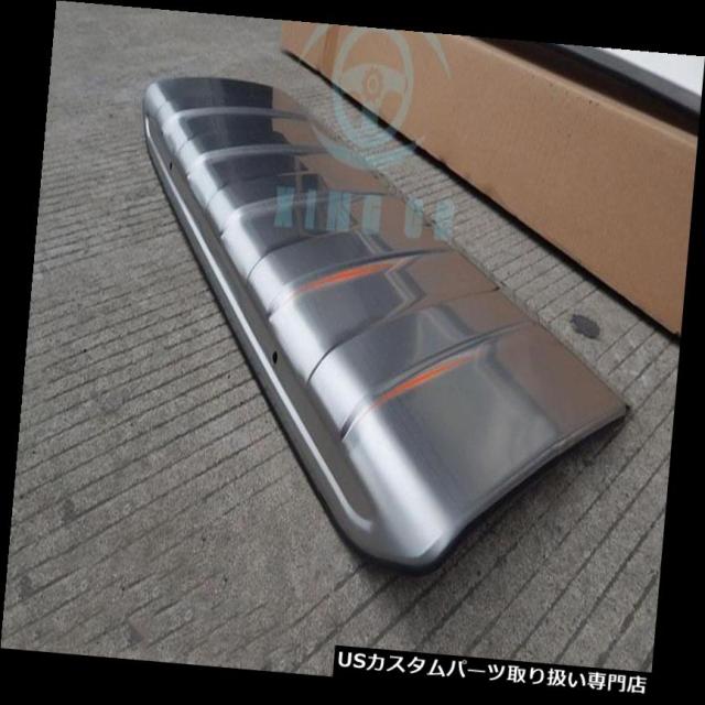 ずページ リアバンパー プロテクター 自動ステンレスフロント＆リアバンパー