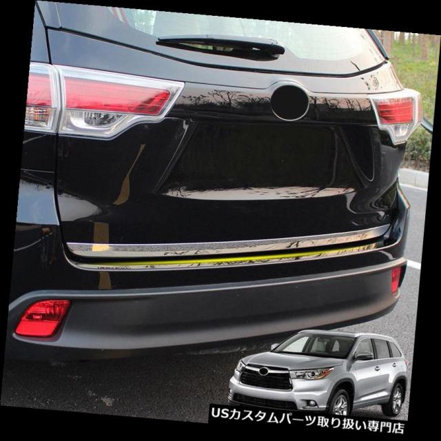 クロームカバー、メッキカバー ハイランダー2014-2018用クロームリアトランクテールゲートドアカバートリムガーニッシュフィの通販は 22,163円