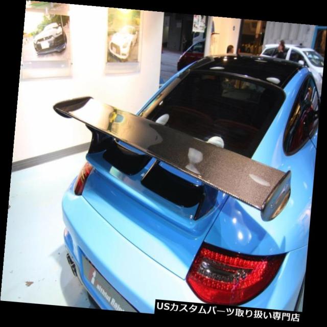 Gtウィング Frpベースフィットgt3カーボンファイバーリアスポイラーウィングポルシェ997 1 911カレラs Gt3の通販はau Pay マーケット Usパーツ取り扱い専門 Usdm