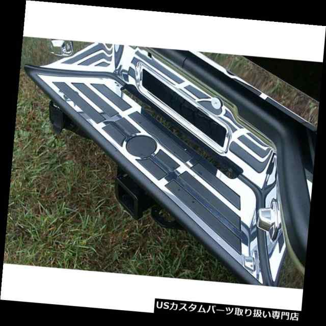リアステップバンパー 2004-2015日産タイタンの高級FXリアバンパーステップ[Chrome 1pc]  Luxury Fの通販は