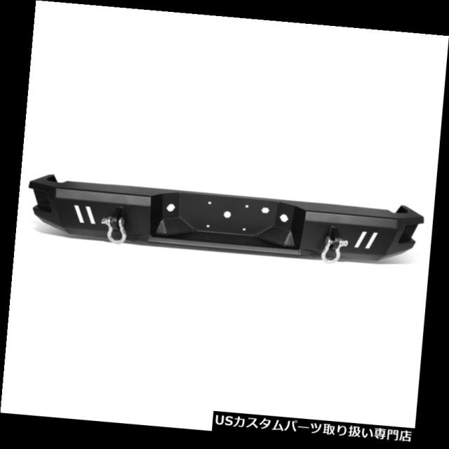 リアステップバンパー フィット09-14フォードF150ブラックリアヘビーデューティースチールステップバンパーフェイスバーw の通販は 108,900円