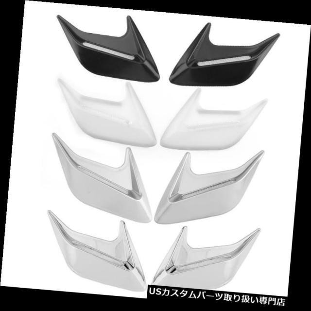 ボンネットフードベントスクープカバー 2ピースオートカー3Dシミュレーションエアフローインテークフードスクープボンネットベントの通販は 20,328円