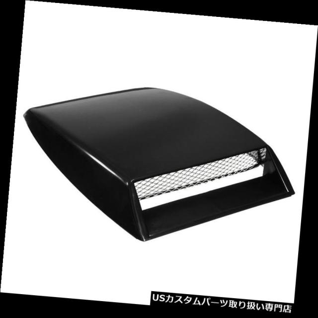 ボンネットフードベントスクープカバー ユニバーサルカーオートブラック装飾エアフローインテークスクープボンネットベントカバーT6の通販は 20,328円