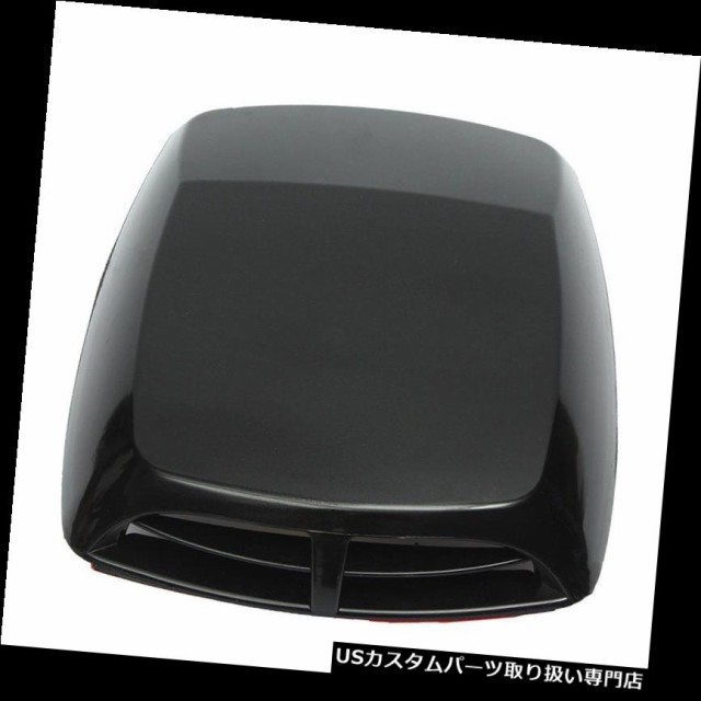 ボンネットフードベントスクープカバー 車のエアフローインテークフードスクープターボボンネットベントモールディングトリムデカールの通販は