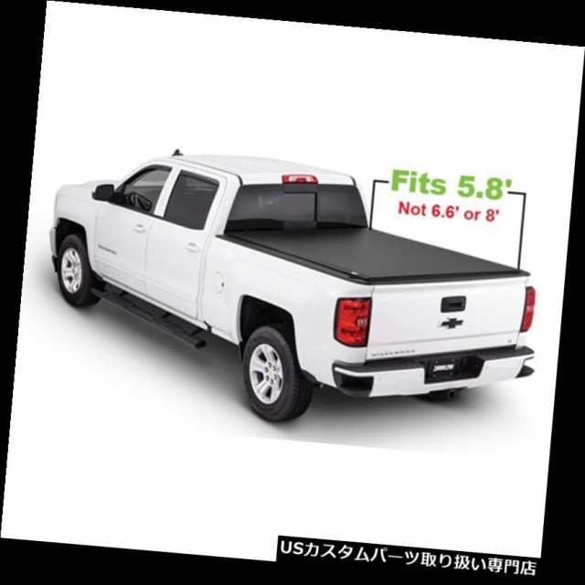 トノーカバー/トノカバー JDMSPEEDロールアップ2007-2013シボレーシルバラードGMCシエラ5.8 'ベッド用トノ