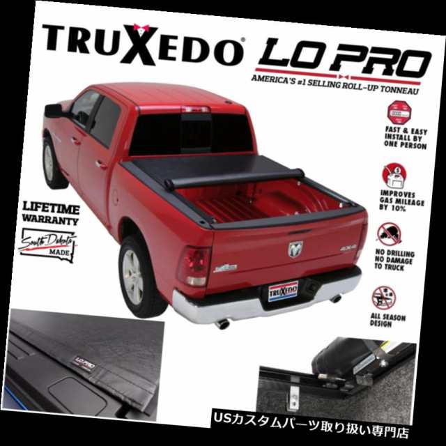 トノーカバー/トノカバー Truxedo LoPro QTインサイドレールトノカバーフィット2014-2019シルバラード15
