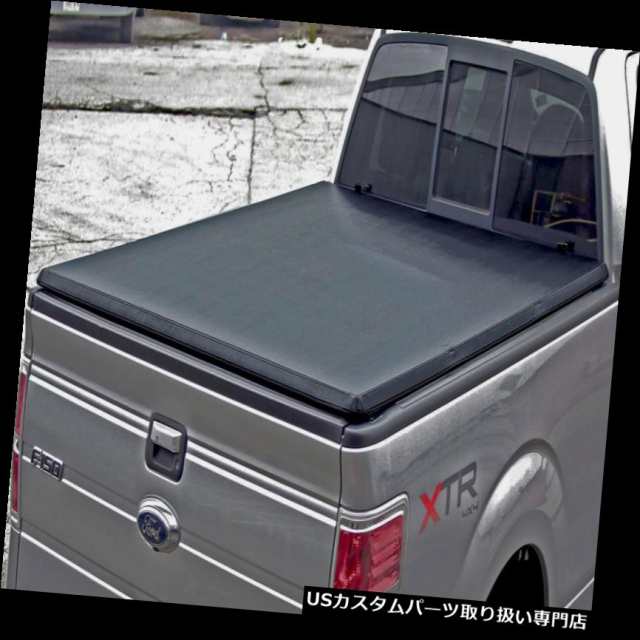 トノーカバー/トノカバー 三つ折り6.5 '標準ベッドTonneauカバーw / 2004-2018用フォードF-150トンノ