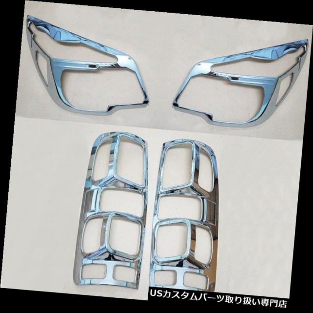 ヘッドライトカバー CHEVROLET HOLDEN COLORADO 2012 2013 14 LTZ用クロームトリムカバーの通販は 33,462円