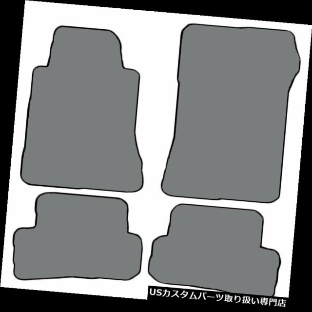 01-07メルセデス・ベンツCクラスモデルW / O 4Matic- 4pcカスタムフィットカーペットフロアマット