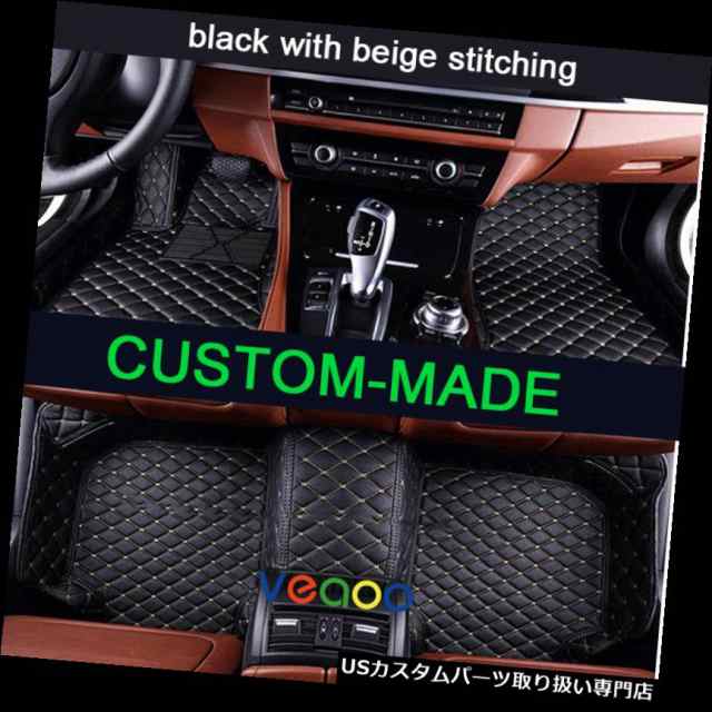 BMW X 6のための6色の車のフロアマット-2008-2013防水オートレザー3Dカーペット の通販は 55,440円