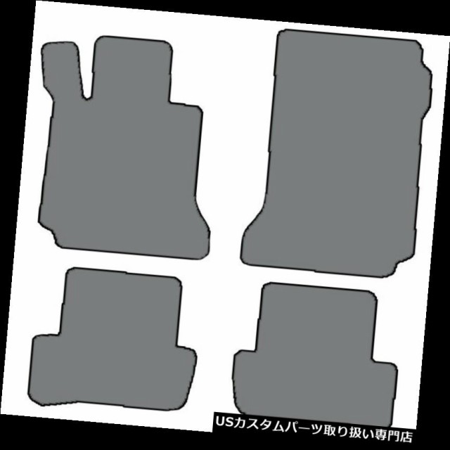 08-14メルセデス・ベンツCクラス - 4pcカスタムフィットカーペットフロアマット - 色の選択 の通販は