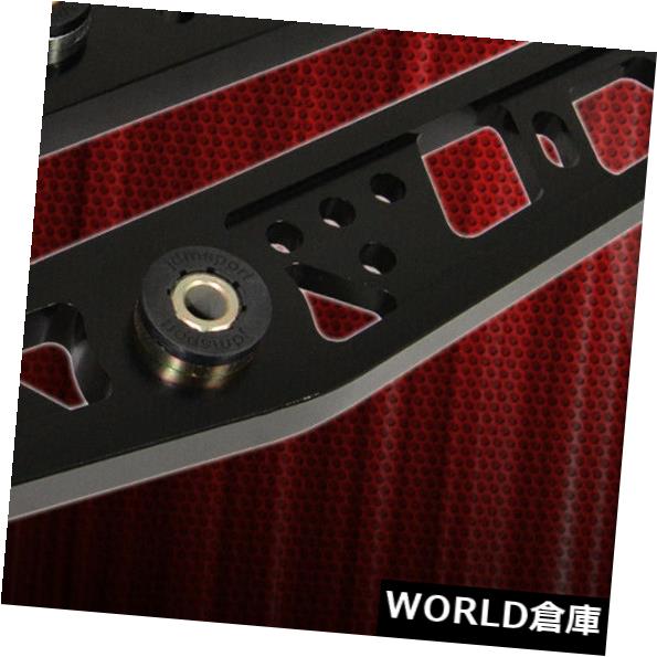 96-00用ホンダシビックブラックアルミリアロアーサスペンションコントロールアームバーセット の通販は