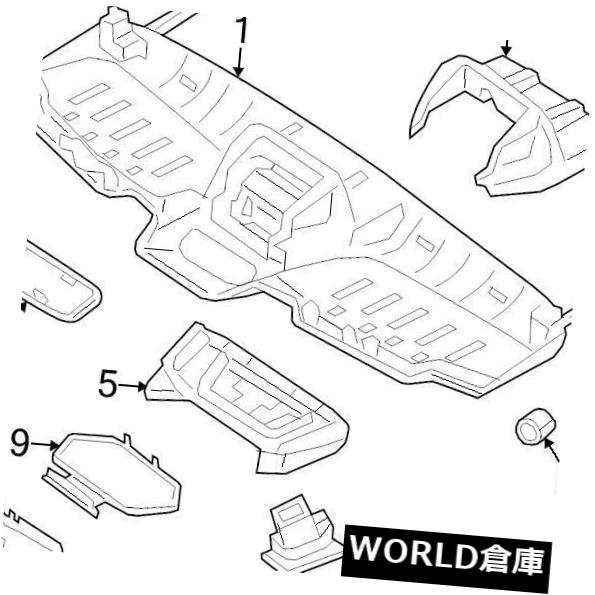 真新しい新型フォードOEMコンソール比較＃DT1Z17519A64A A