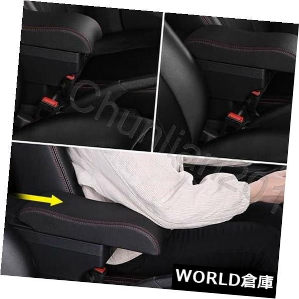 レザーコンソールアームレスト手すりボックスセンター05-12 SUZUKI SX-4 SX4 SUBブラック の通販は