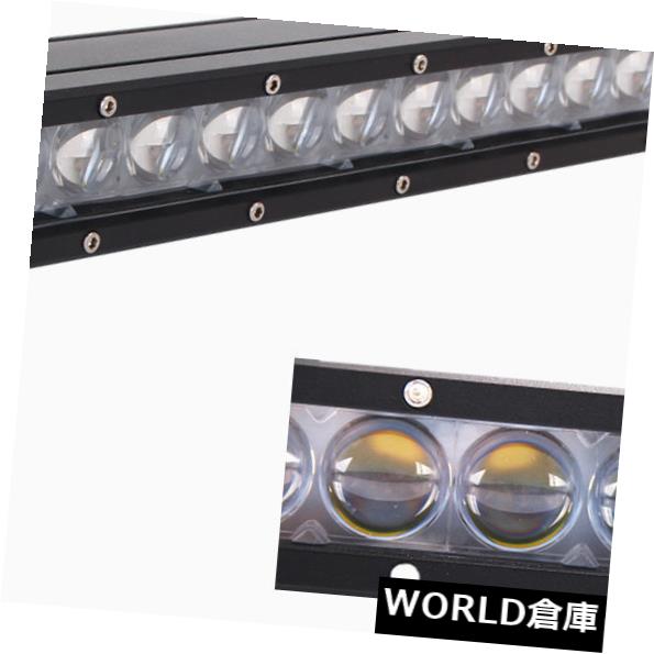 25 "120WクリーLEDライトバースポット単一行霧ランプ車4DオプティカルPK 100 / 150W の通販は 33,462円