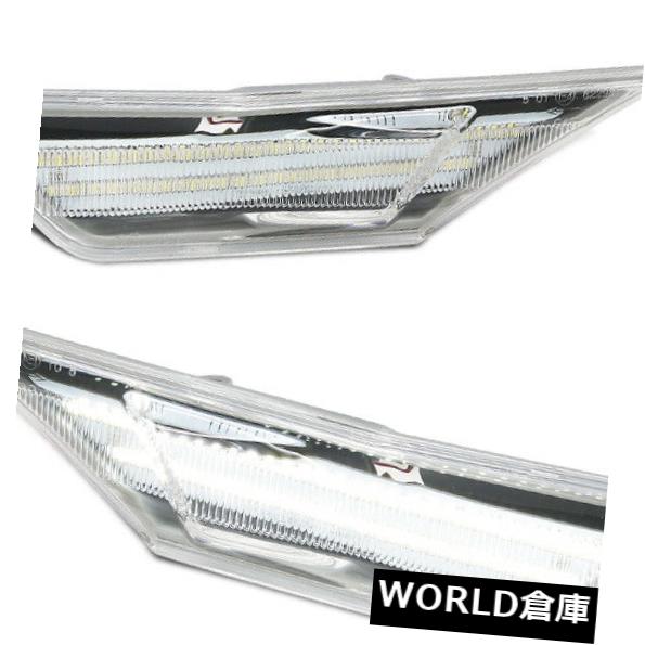 16-18ホンダシビッククリアレンズSMD LEDライトシグナルサイドマーカーランプペア用 の通販は